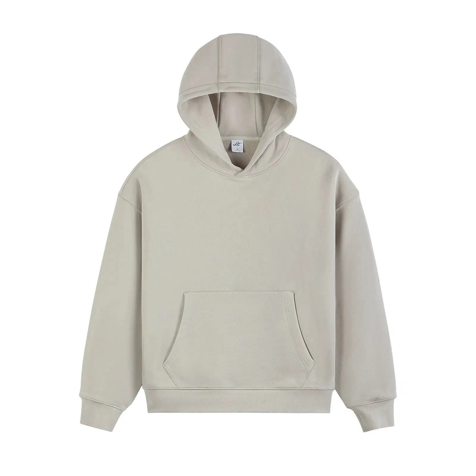 Basic Long Cotton Hoodie