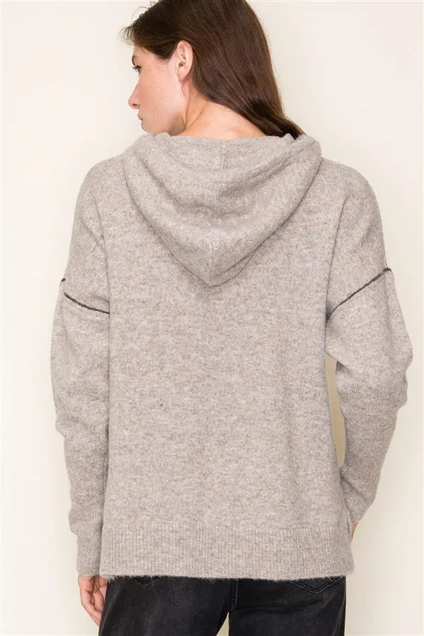 Basic Sweater Hoodies - 3 Colors! - FINAL SALE