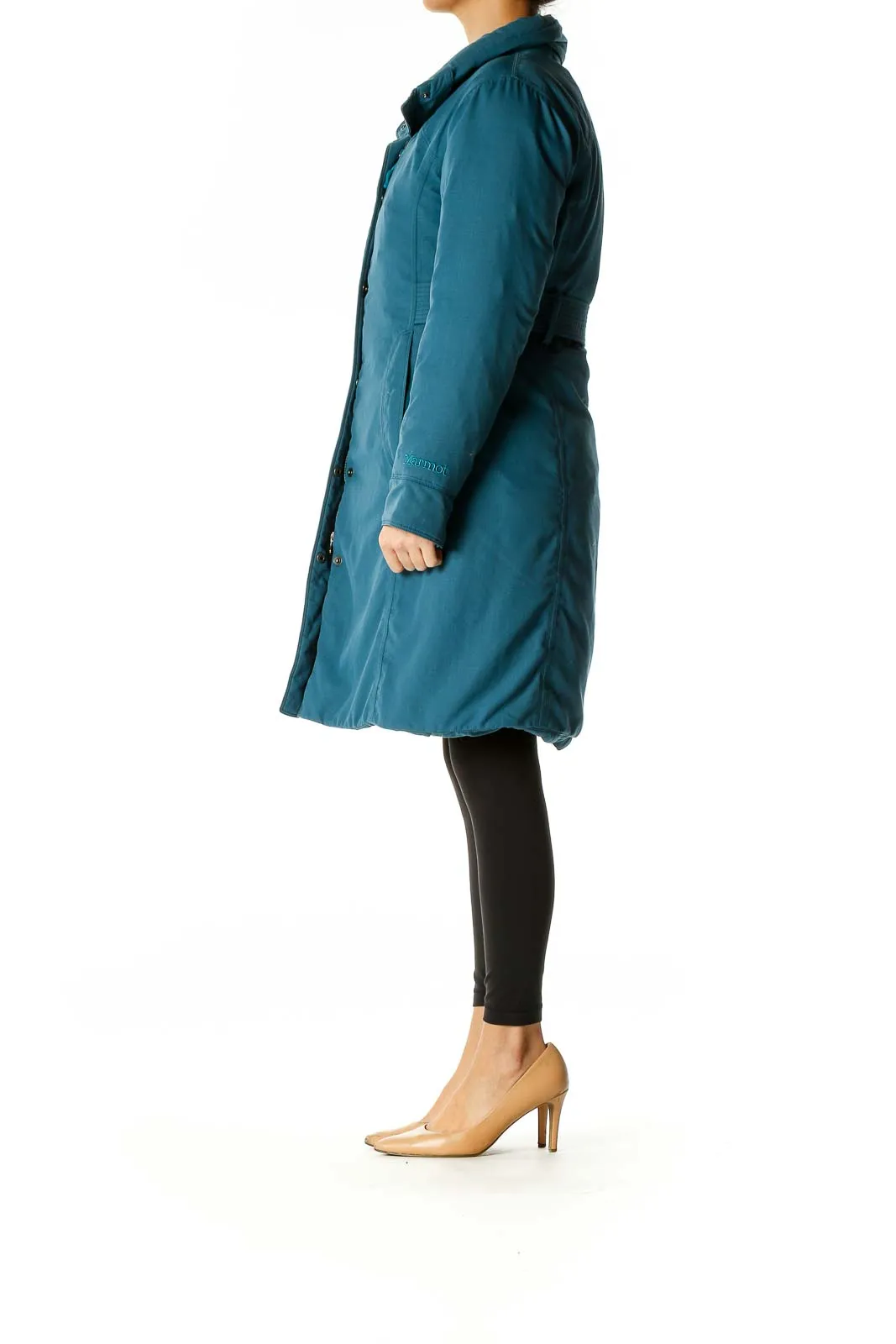 Blue Puffer Coat