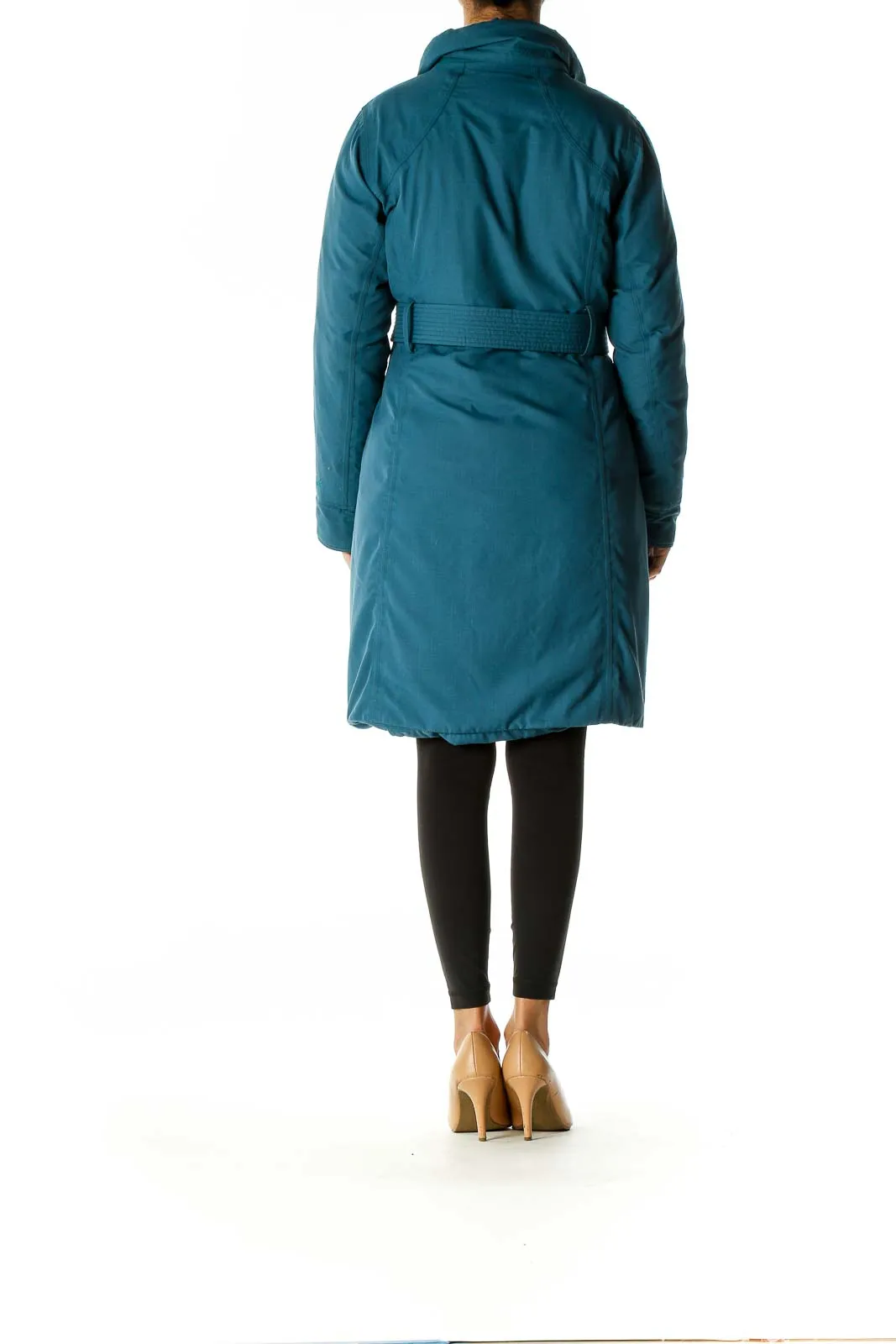 Blue Puffer Coat