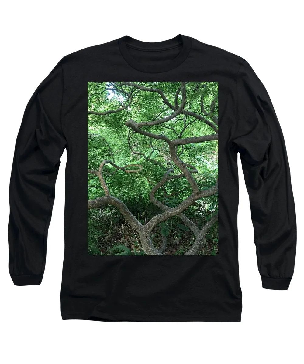 Cascading Japanese Maple - Long Sleeve T-Shirt