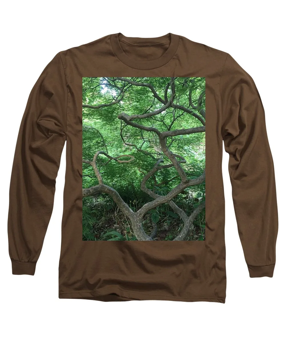 Cascading Japanese Maple - Long Sleeve T-Shirt