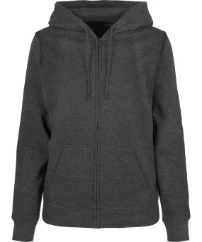 Charcoal - Women’s basic zip hoodie