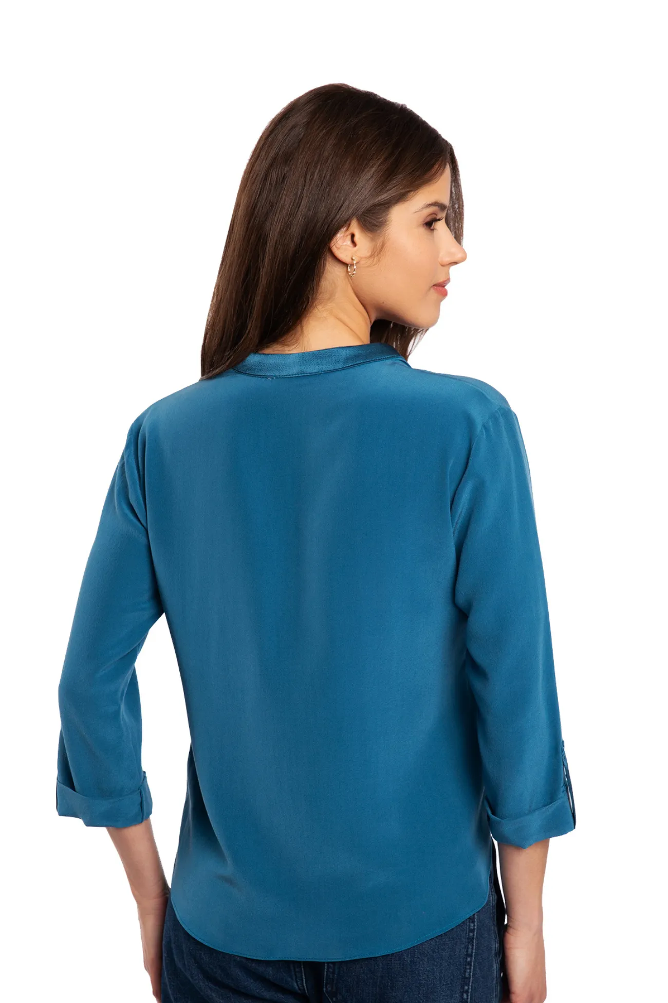 EMMA BLOUSE lyons blue