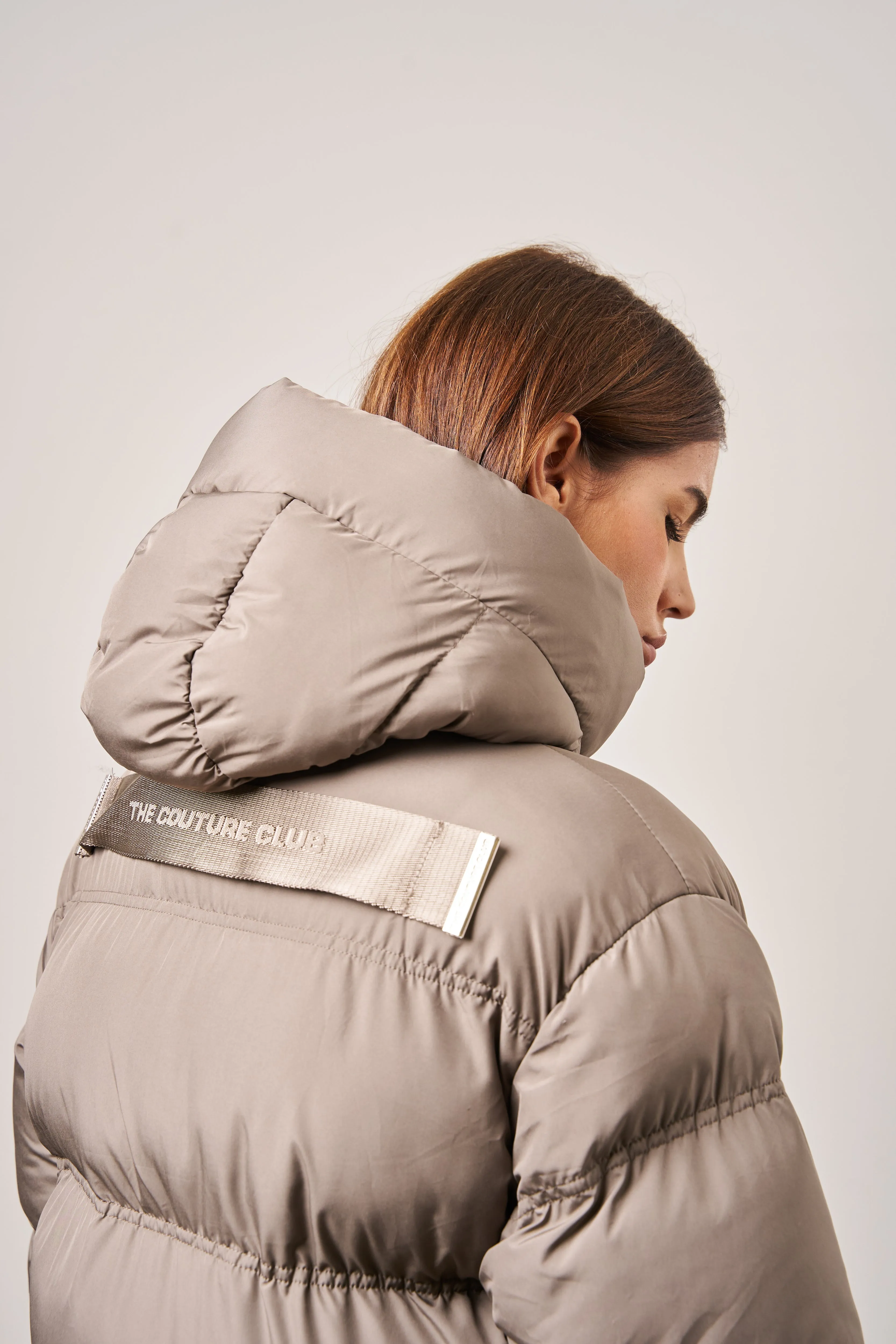 ESSENTIAL MATTE PUFFER - BROWN