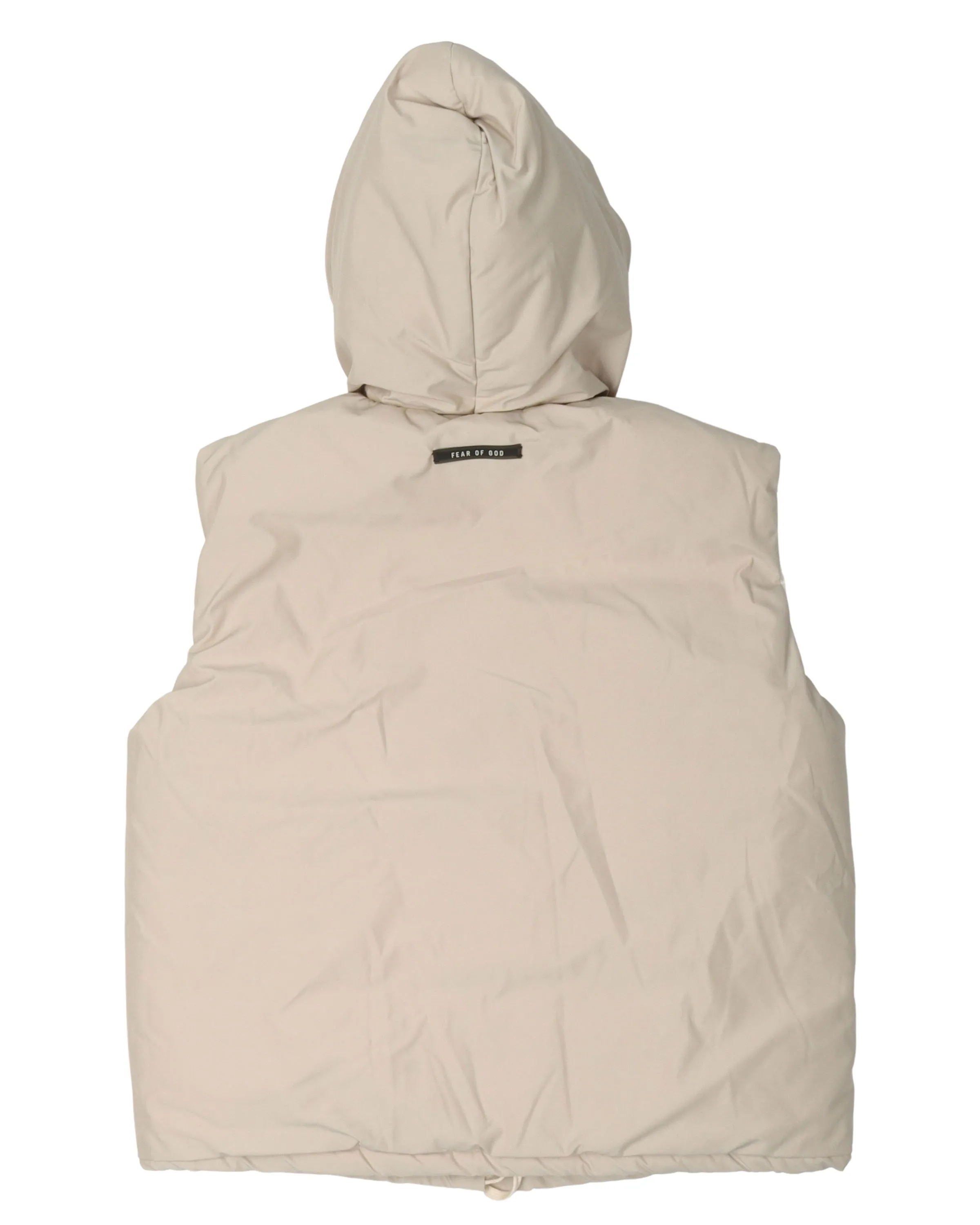 Fifth Collection Sleeveless Hooded Puffer