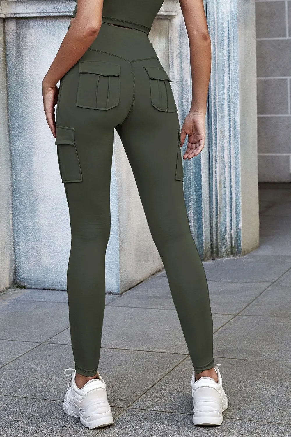 High Waist Leggings with Pockets (TBL) T