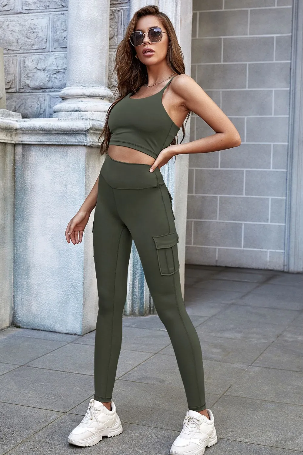 High Waist Leggings with Pockets (TBL) T