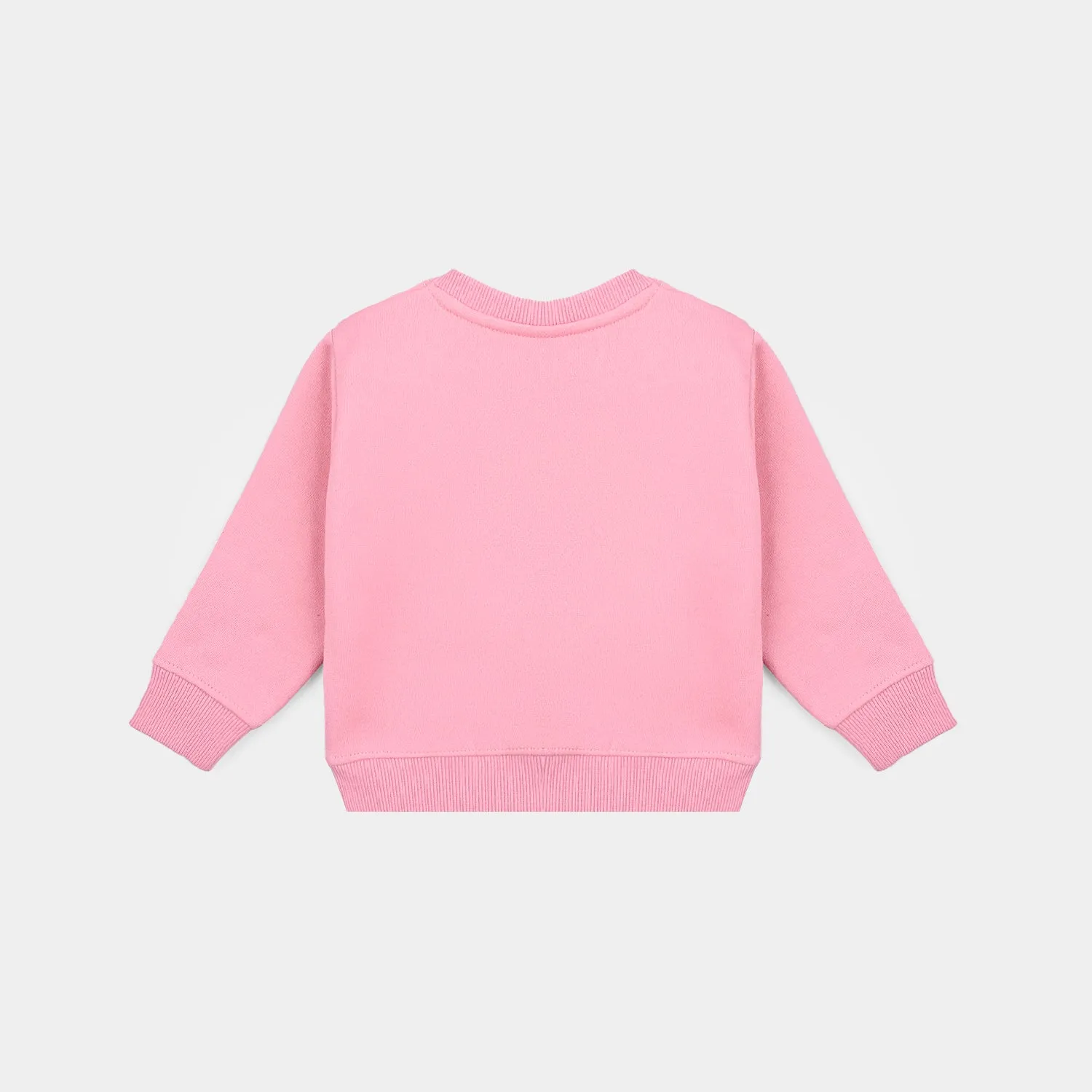 Infant Girls Fleece Sweatshirt Basic-Pink