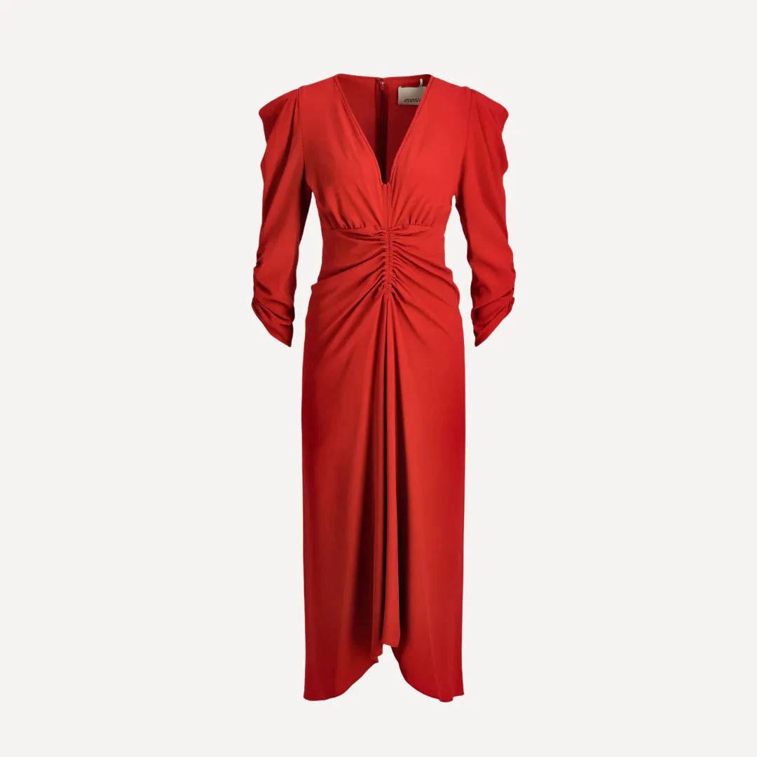 Isabel Marant Albini Dress - Scarlet Red