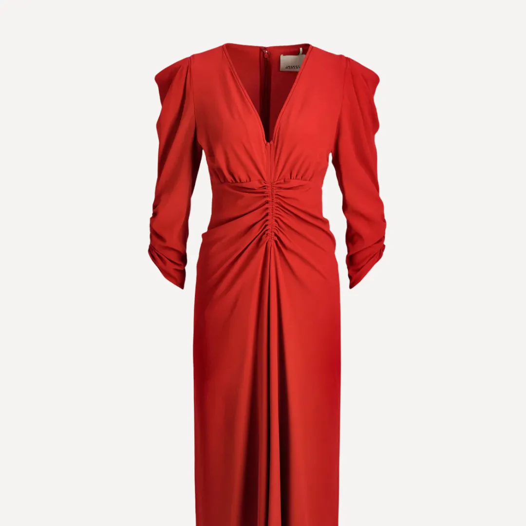 Isabel Marant Albini Dress - Scarlet Red