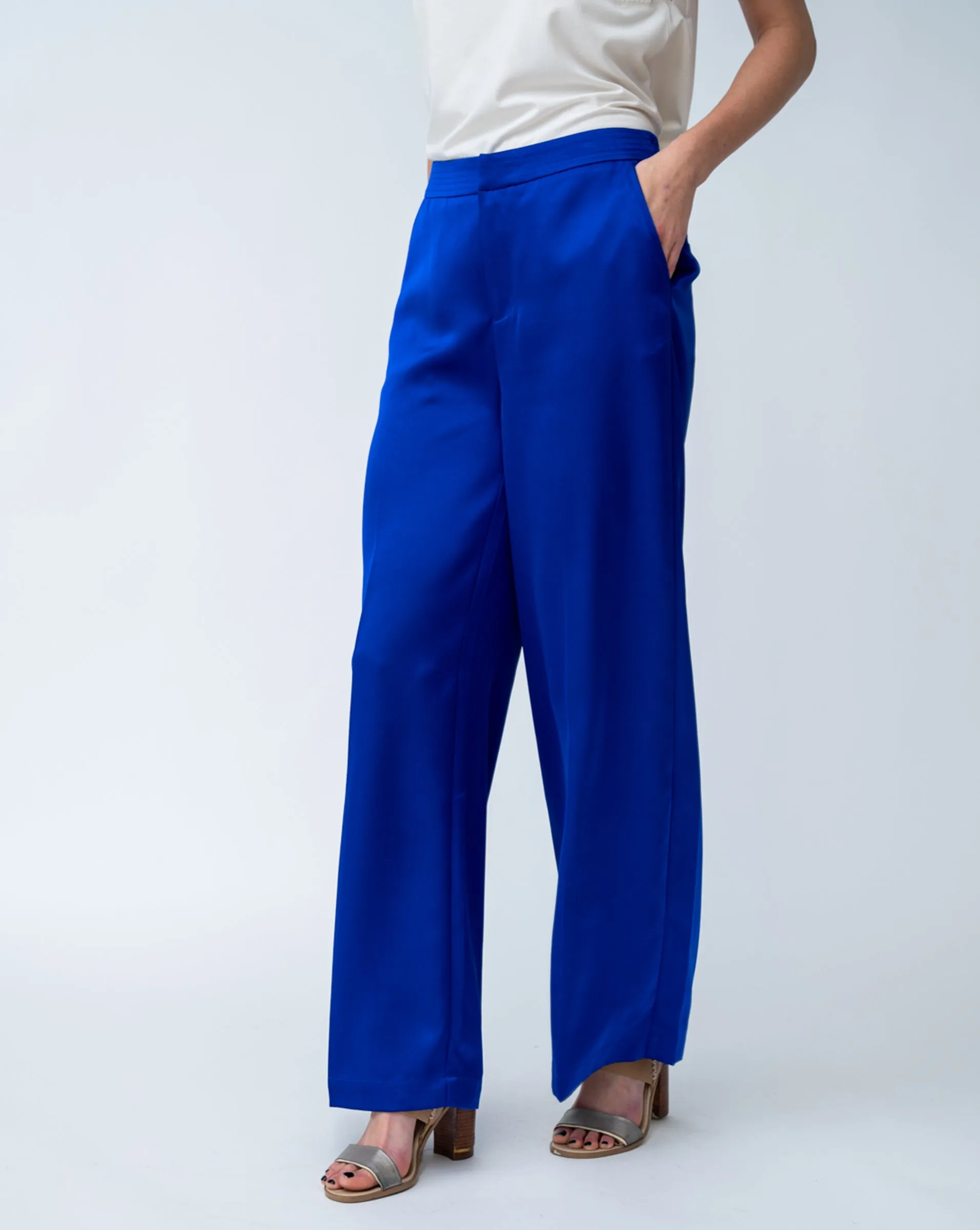 Lapis Wide Leg Pant