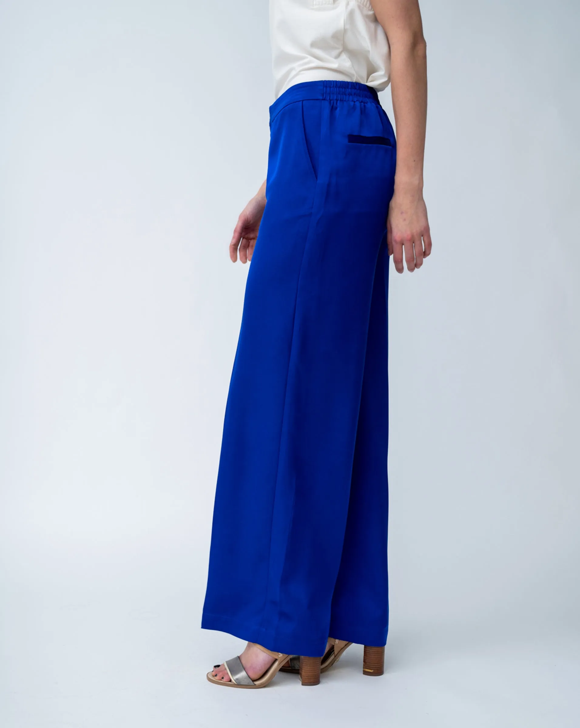 Lapis Wide Leg Pant