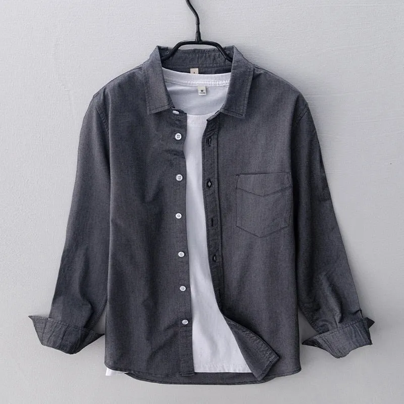 LMS Slim Fit Oxford Long Sleeve Shirt