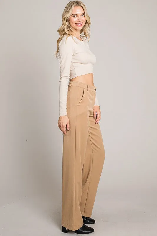 Pantalon Wide-Leg Trousers