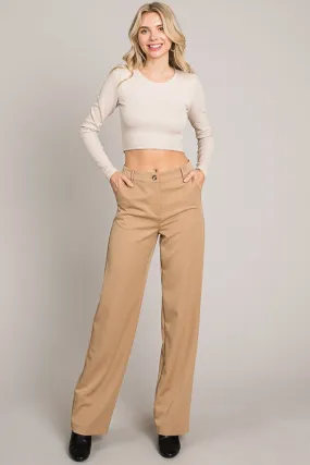 Pantalon Wide-Leg Trousers