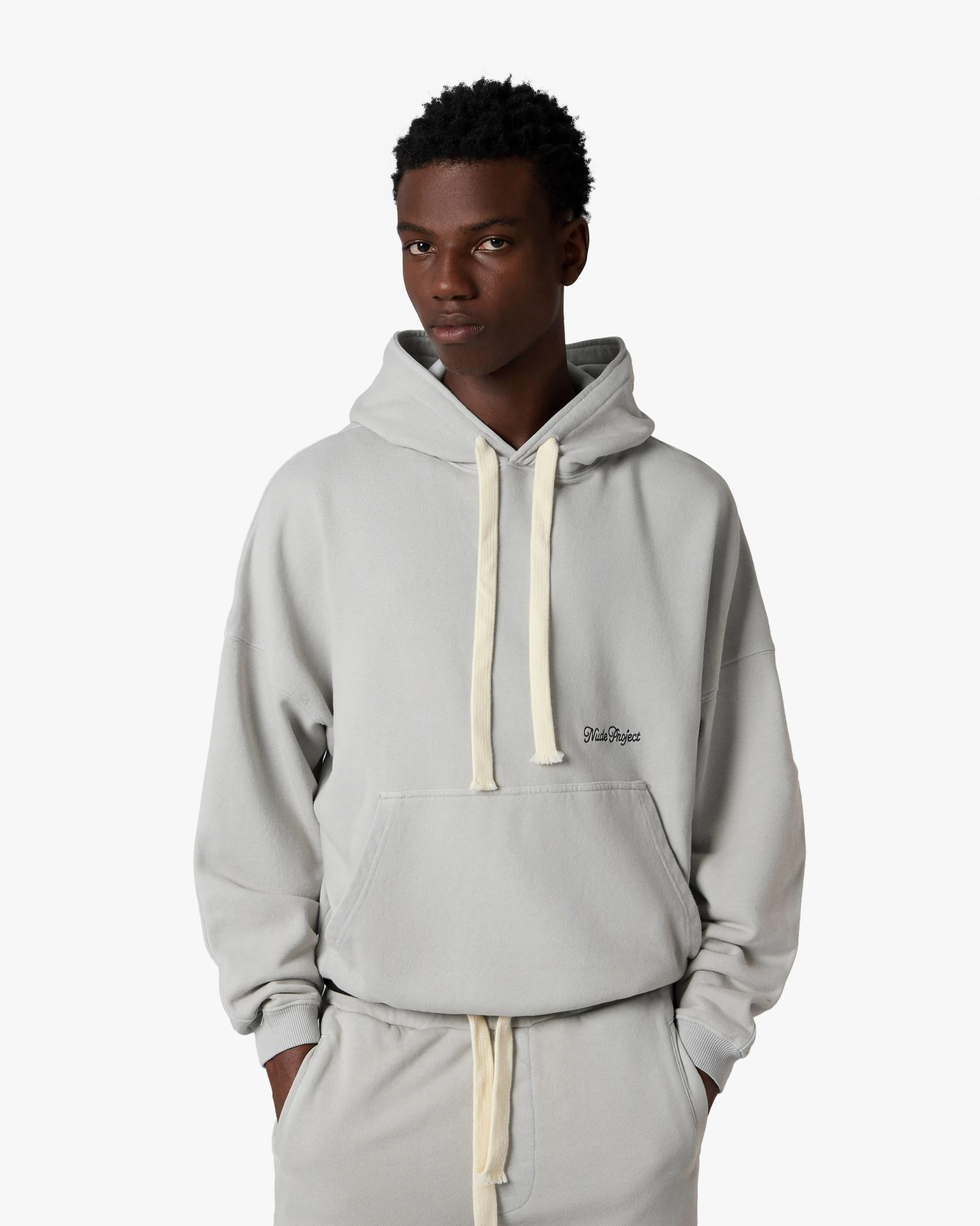 PERFECT BOXY HOODIE GREY