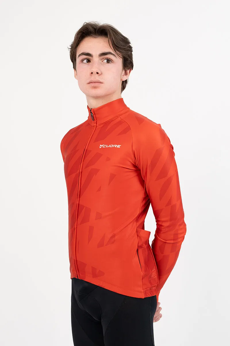 Silver Active Shield Jersey - Rust