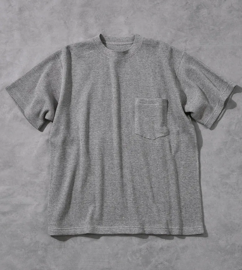 S/S THERMAL POCKET TEE / ショートスリーブ サーマル ポケットティー