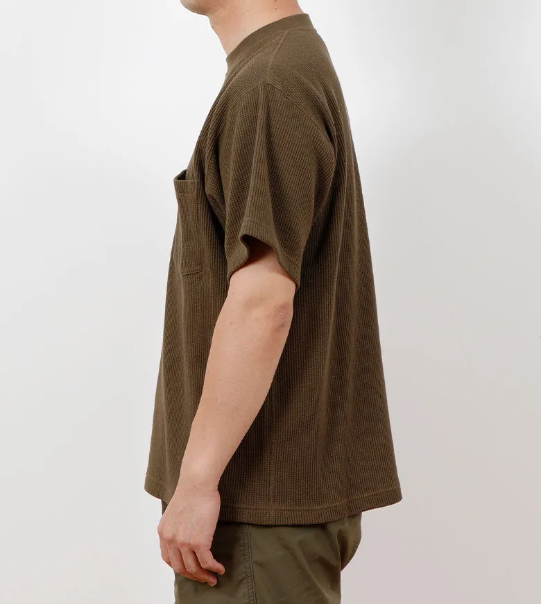 S/S THERMAL POCKET TEE / ショートスリーブ サーマル ポケットティー