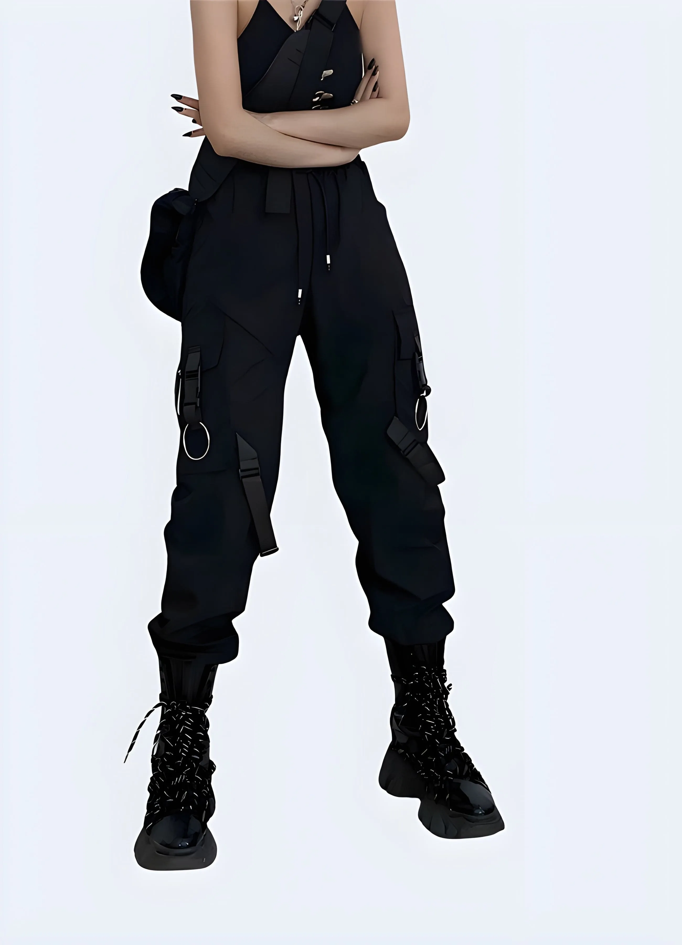 Techwear Women's Tactical Cargo Pants