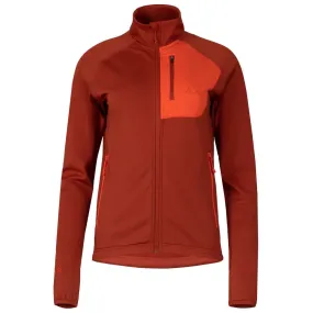 Womens Bresprekk Full Zip Fleece (Spice/Orange)